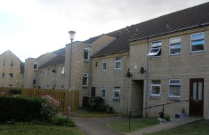 Front view of block